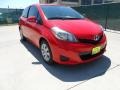 Absolutely Red 2012 Toyota Yaris LE 3 Door