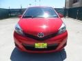 2012 Absolutely Red Toyota Yaris LE 3 Door  photo #8
