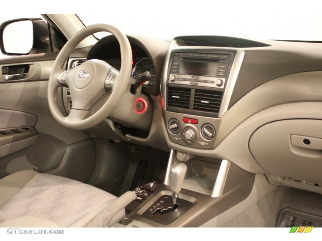 2010 Forester 2.5 X Premium - Satin White Pearl / Platinum photo #13