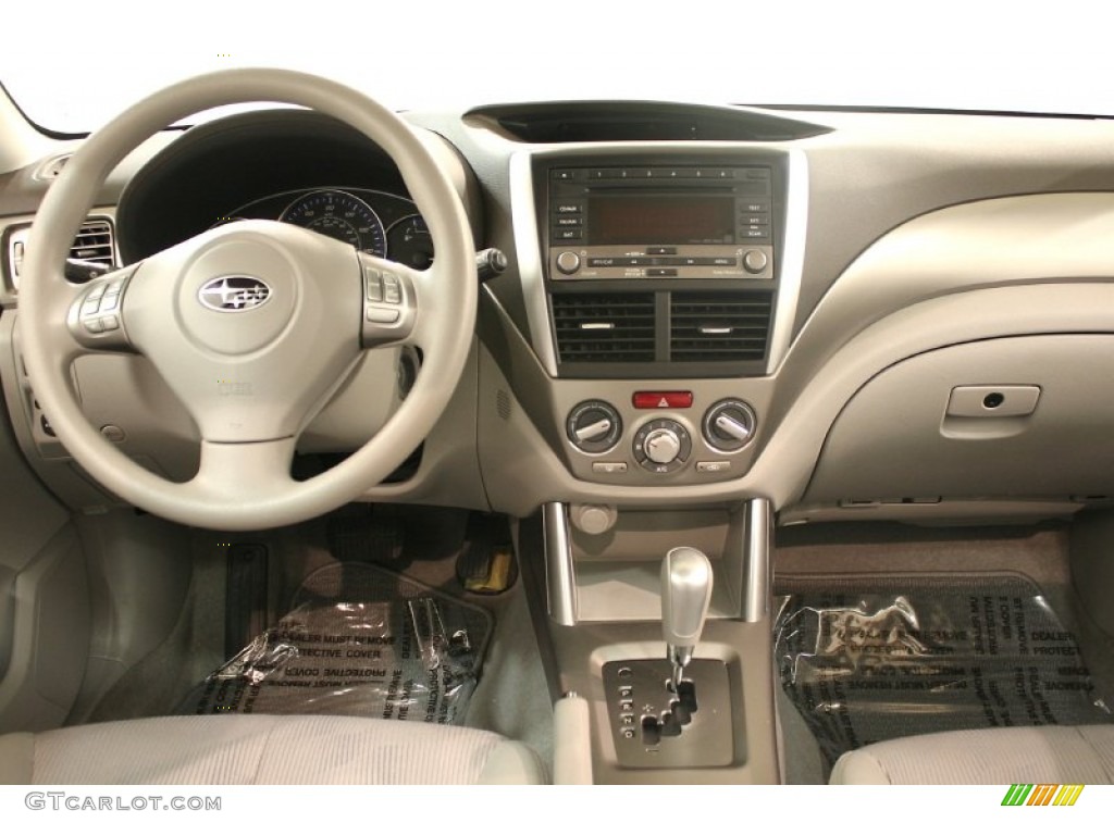 2010 Forester 2.5 X Premium - Satin White Pearl / Platinum photo #18