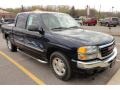 2006 Deep Blue Metallic GMC Sierra 1500 SLE Crew Cab  photo #2