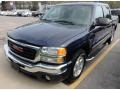 2006 Deep Blue Metallic GMC Sierra 1500 SLE Crew Cab  photo #3