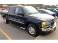 2006 Deep Blue Metallic GMC Sierra 1500 SLE Crew Cab  photo #5