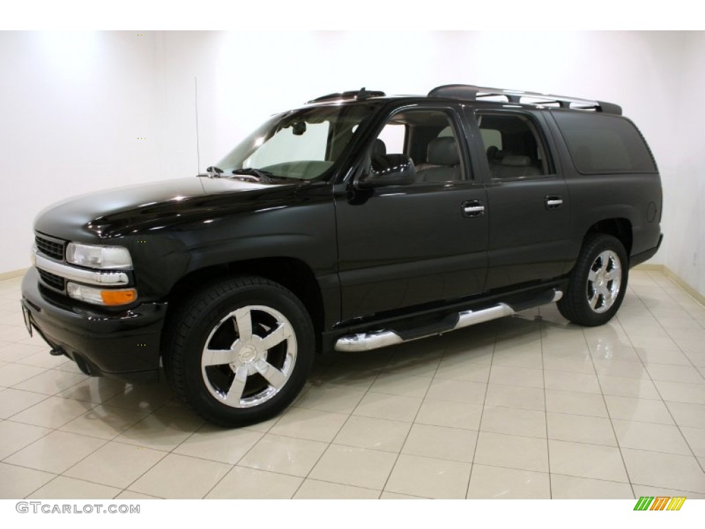 Black 2006 Chevrolet Suburban LTZ 1500 4x4 Exterior Photo #64284855