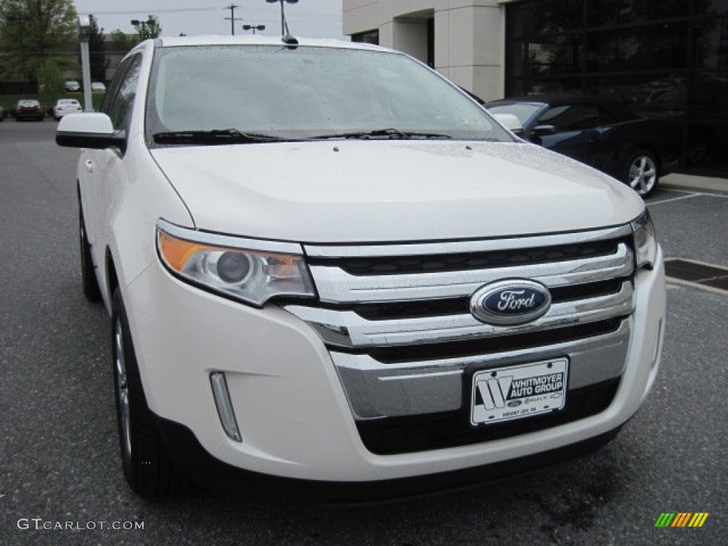 2012 Edge Limited AWD - White Platinum Metallic Tri-Coat / Charcoal Black photo #2