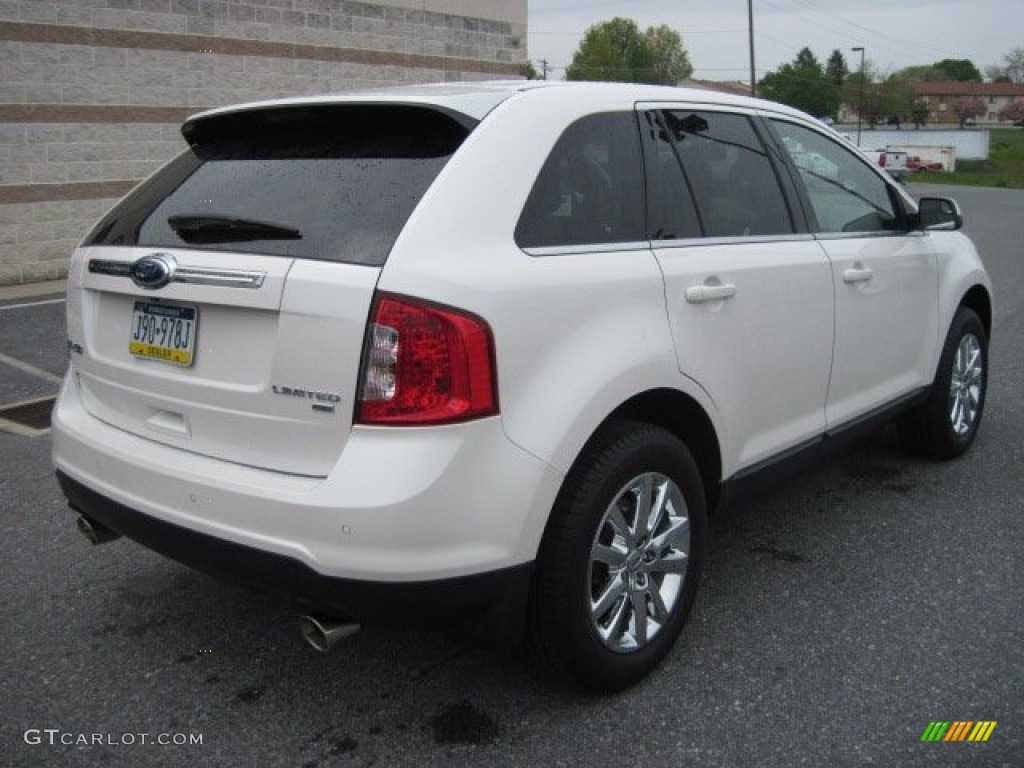2012 Edge Limited AWD - White Platinum Metallic Tri-Coat / Charcoal Black photo #8