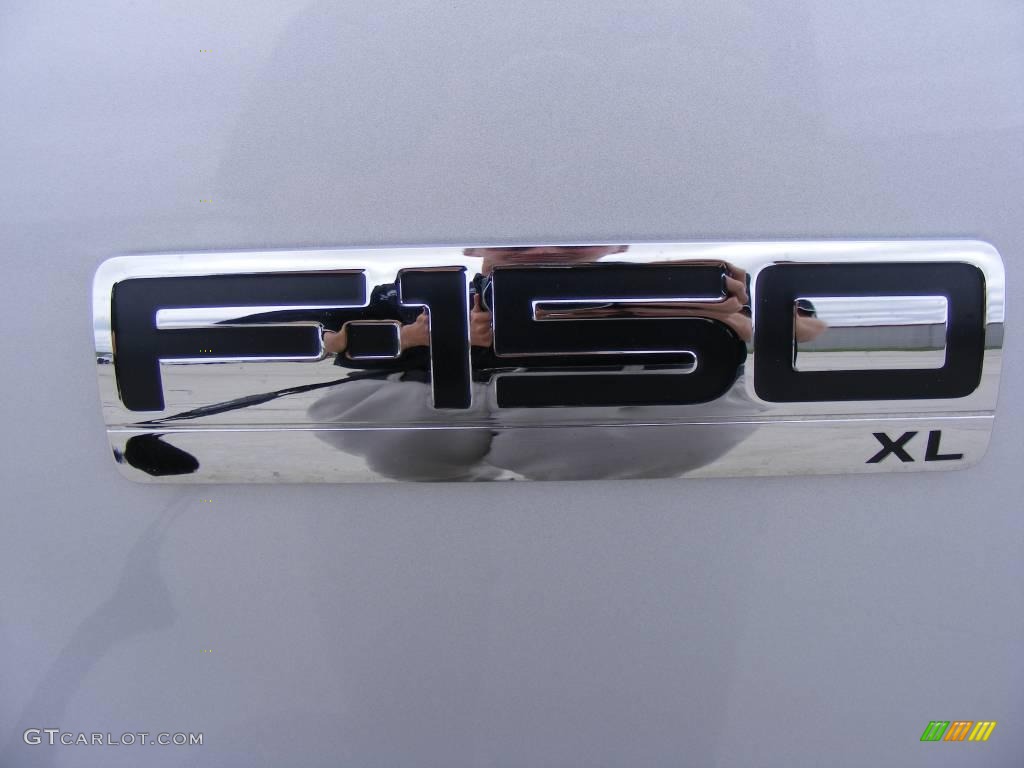 2006 F150 XL Regular Cab - Silver Metallic / Medium/Dark Flint photo #16
