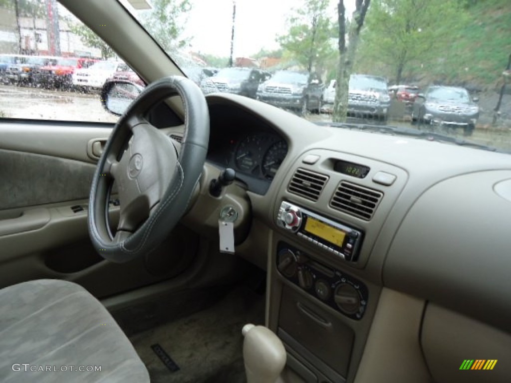 1999 Corolla LE - Dark Emerald Pearl / Pebble Beige photo #17
