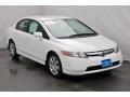 Taffeta White - Civic LX Sedan Photo No. 6