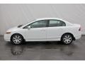 Taffeta White - Civic LX Sedan Photo No. 8