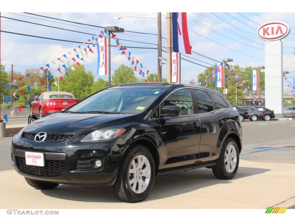 2007 CX-7 Grand Touring - Brilliant Black / Black photo #1