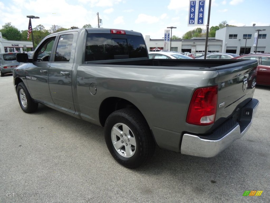 Mineral Gray Metallic 2012 Dodge Ram 1500 SLT Quad Cab 4x4 Exterior Photo #64292346
