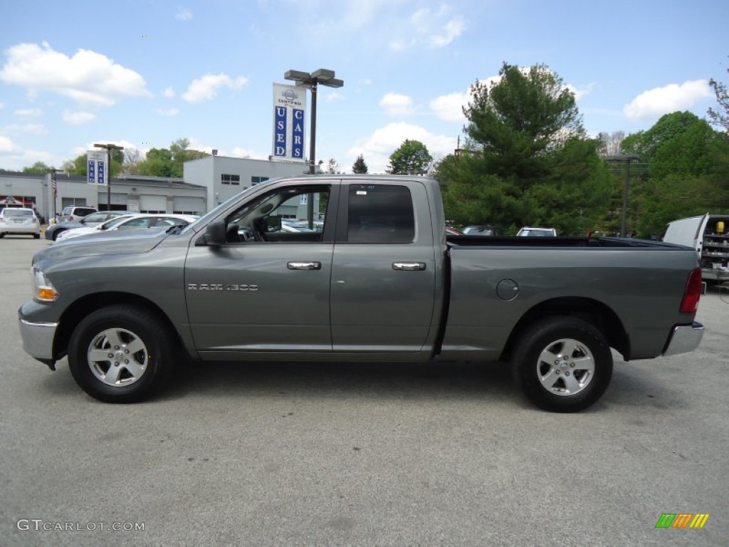 Mineral Gray Metallic 2012 Dodge Ram 1500 SLT Quad Cab 4x4 Exterior Photo #64292358