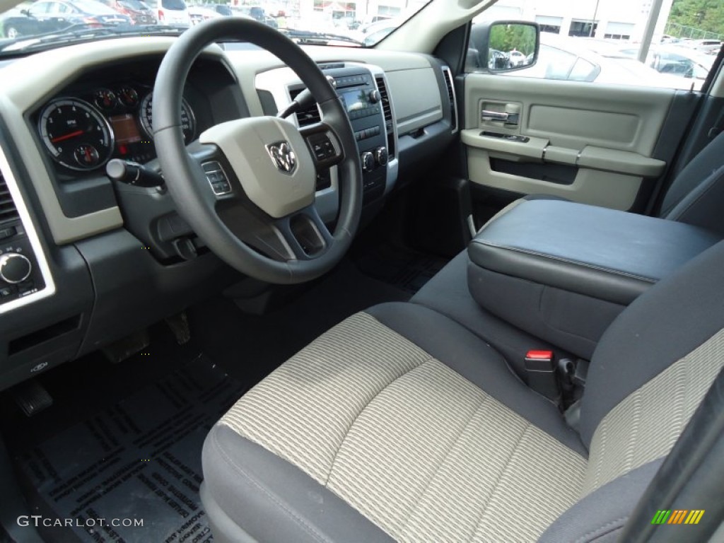 Dark Slate Gray/Medium Graystone Interior 2012 Dodge Ram 1500 SLT Quad Cab 4x4 Photo #64292367