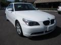 Alpine White - 5 Series 530xi Sedan Photo No. 4