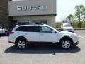 2011 Satin White Pearl Subaru Outback 2.5i Premium Wagon  photo #11