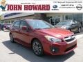 2012 Camellia Red Pearl Subaru Impreza 2.0i Sport Premium 5 Door  photo #1