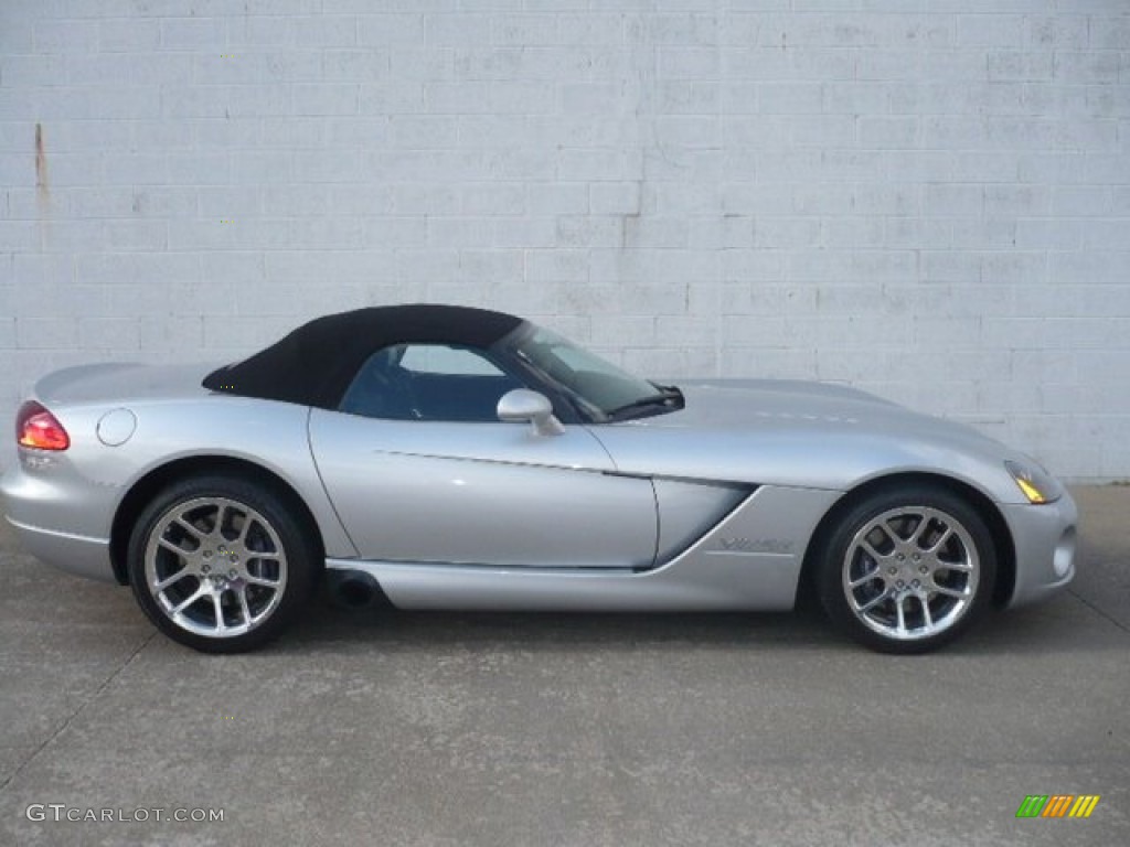 Viper Bright Silver Metallic 2003 Dodge Viper SRT-10 Exterior Photo #64295238