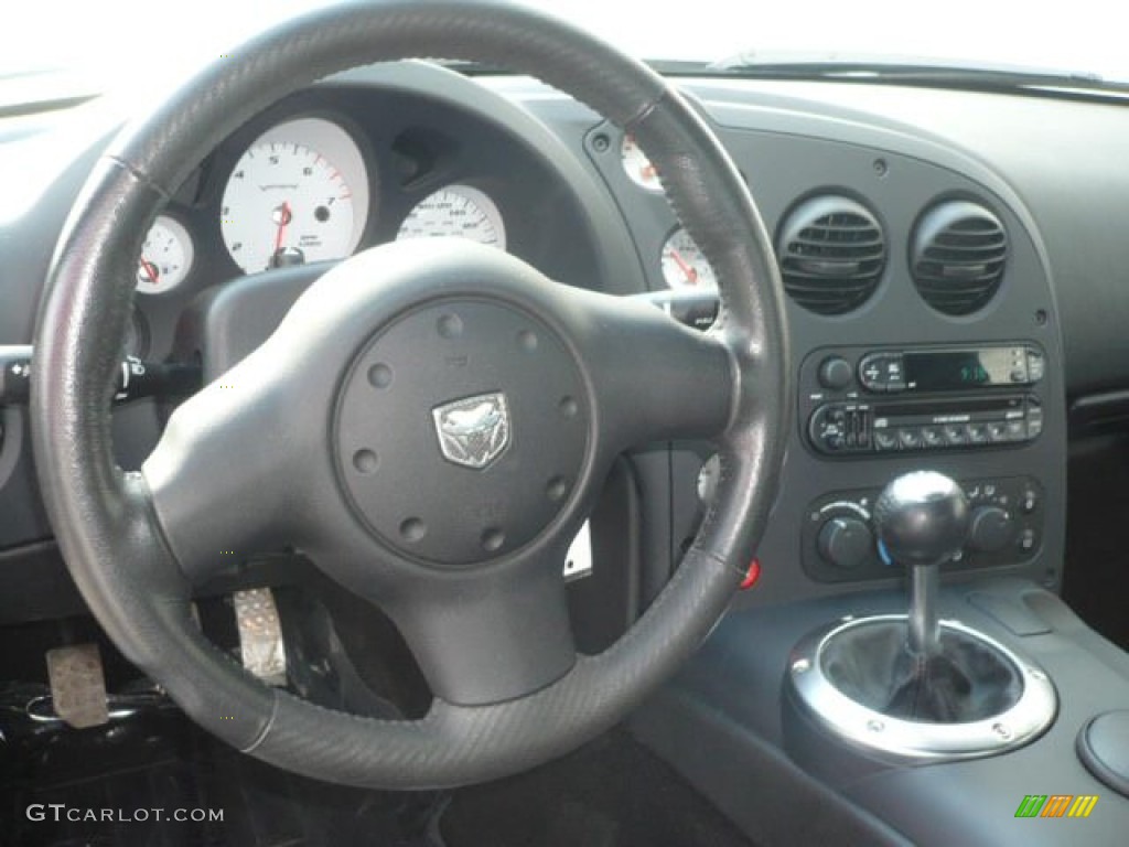 2003 Dodge Viper SRT-10 Black Dashboard Photo #64295280