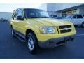 2003 Zinc Yellow Ford Explorer Sport XLT 4x4  photo #2