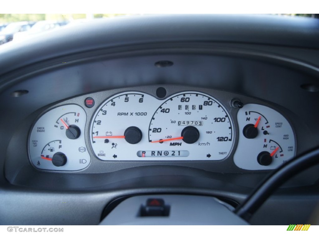 2003 Ford Explorer Sport XLT 4x4 Gauges Photos