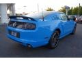 Grabber Blue 2013 Ford Mustang GT Premium Coupe Exterior