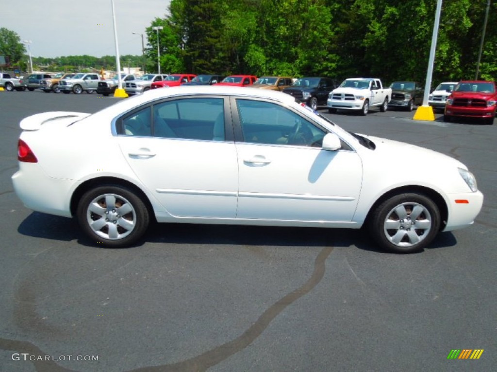 2006 Optima LX - White / Gray photo #4