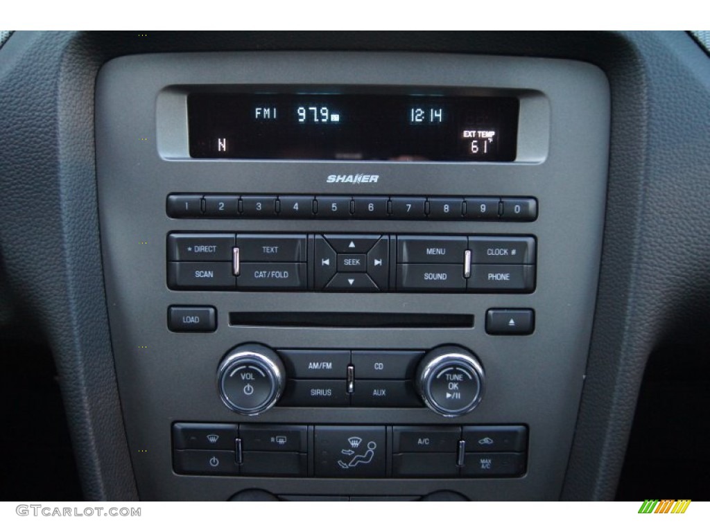 2013 Ford Mustang GT Premium Coupe Controls Photo #64297716