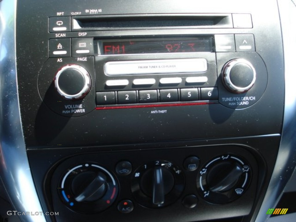2009 SX4 Sedan LE - Azure Gray Metallic / Black photo #20