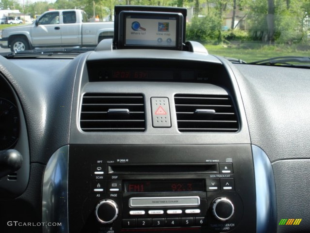 2009 SX4 Sedan LE - Azure Gray Metallic / Black photo #21