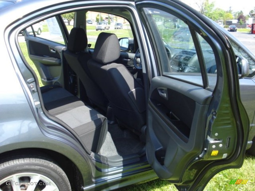 2009 SX4 Sedan LE - Azure Gray Metallic / Black photo #27
