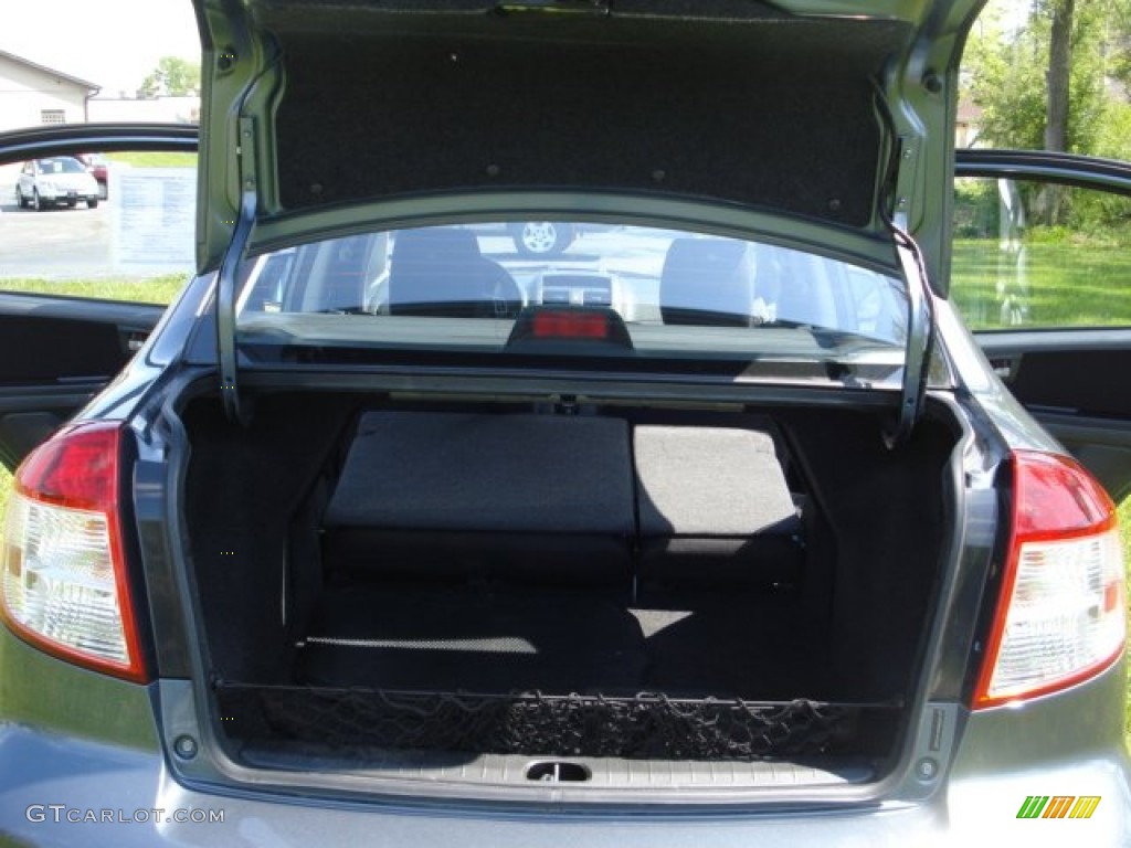 2009 SX4 Sedan LE - Azure Gray Metallic / Black photo #31