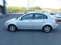 2008 Platinum Silver Hyundai Accent GLS Sedan  photo #4