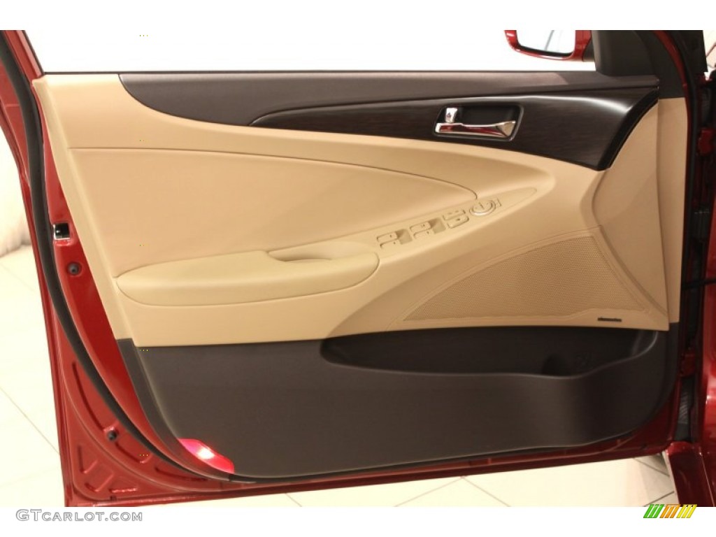 2011 Sonata Limited - Venetian Red / Camel photo #5