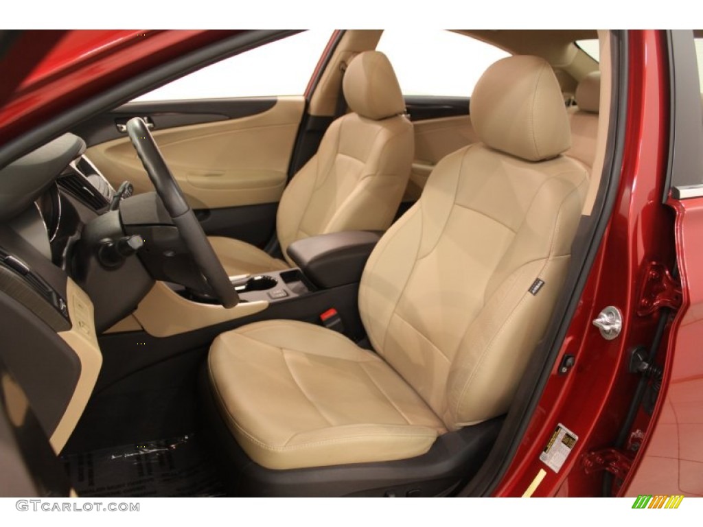 2011 Sonata Limited - Venetian Red / Camel photo #8