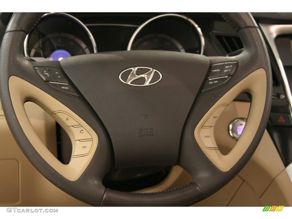 2011 Sonata Limited - Venetian Red / Camel photo #10