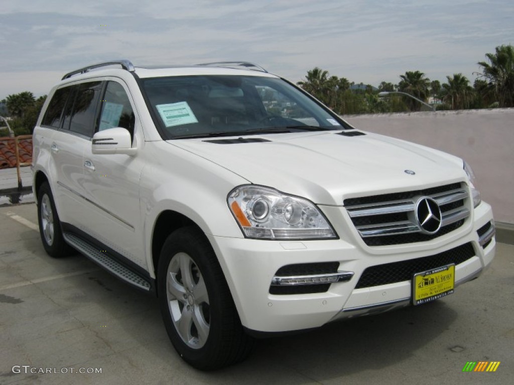 2012 GL 450 4Matic - Diamond White Metallic / Black photo #1