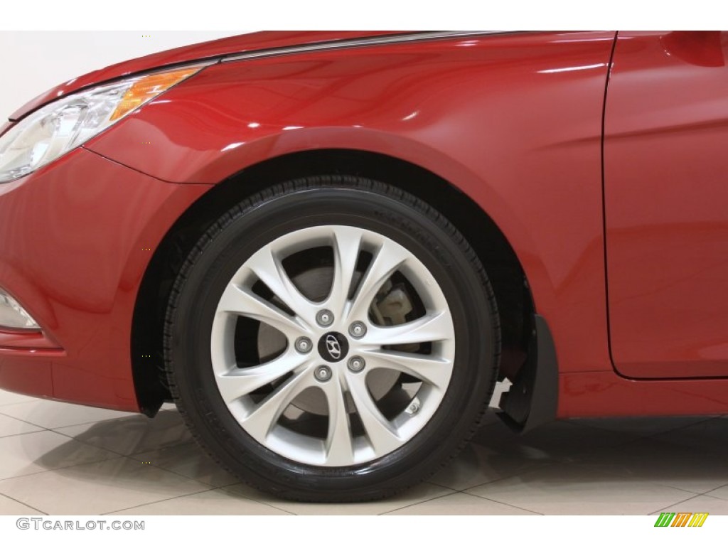 2011 Sonata Limited - Venetian Red / Camel photo #21