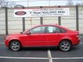 Passion Red 2005 Volvo S40 T5 AWD