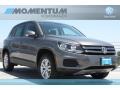 Pepper Gray Metallic 2012 Volkswagen Tiguan LE