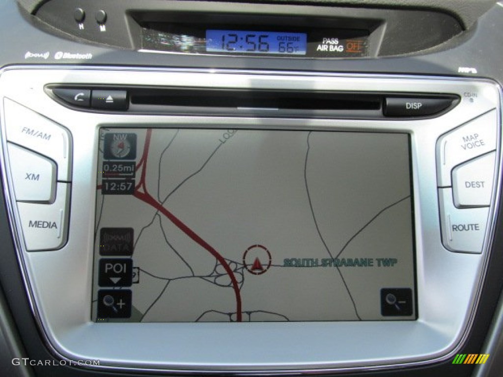 2012 Elantra Limited - Shimmering Silver / Gray photo #15