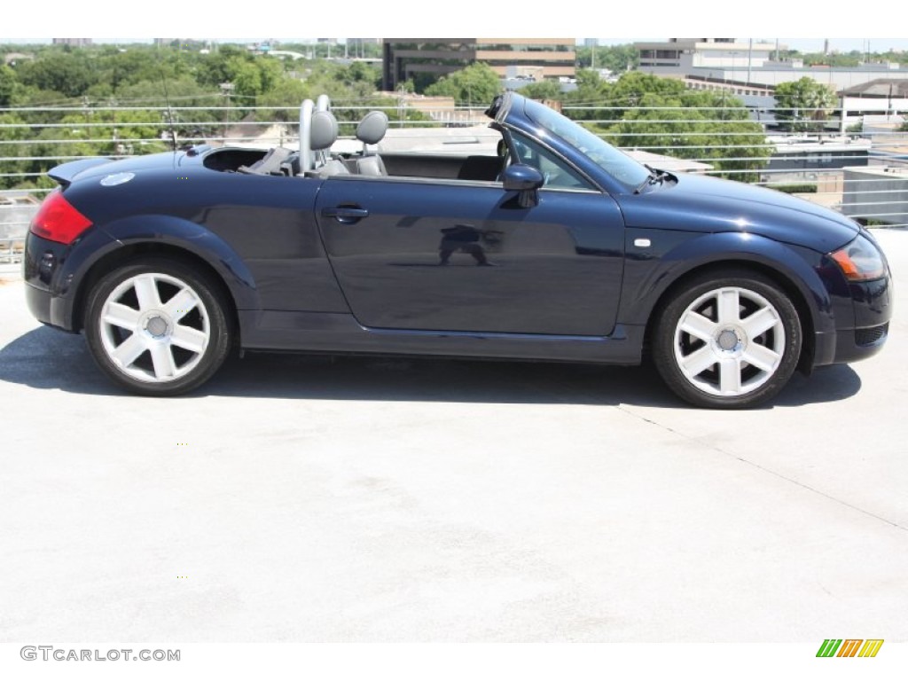 2005 TT 1.8T Roadster - Ocean Blue Pearl Effect / Aviator Grey photo #6
