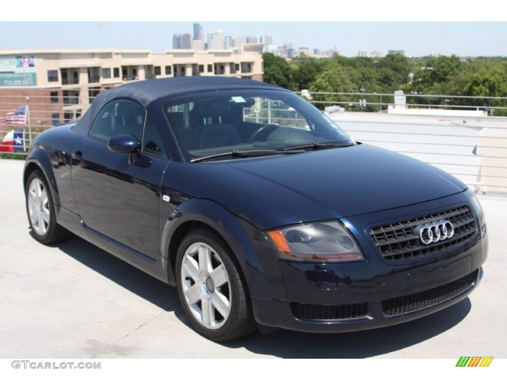 2005 TT 1.8T Roadster - Ocean Blue Pearl Effect / Aviator Grey photo #7