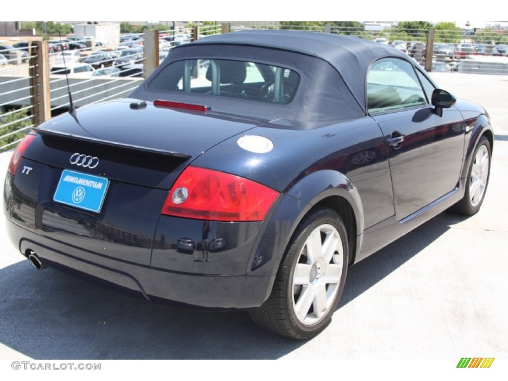 2005 TT 1.8T Roadster - Ocean Blue Pearl Effect / Aviator Grey photo #8