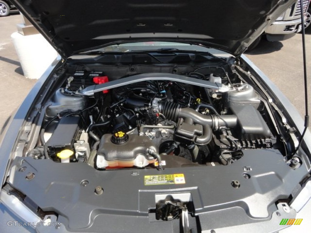 2011 Mustang V6 Convertible - Sterling Gray Metallic / Charcoal Black photo #16