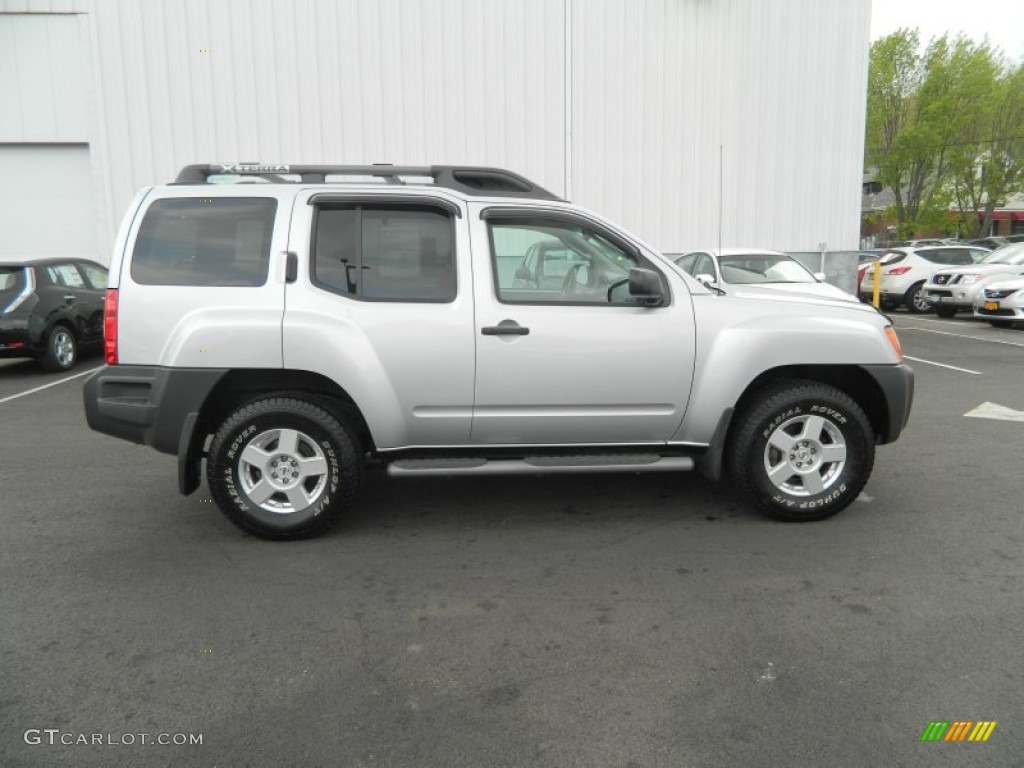 2007 Xterra X 4x4 - Silver Lightning Metallic / Steel/Graphite photo #6