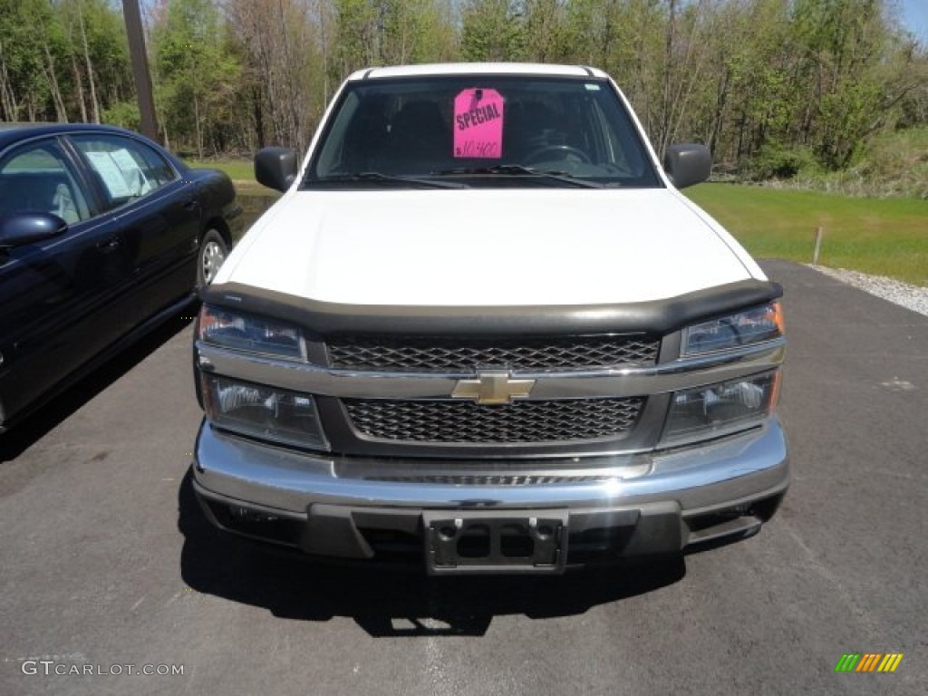 2006 Colorado Z71 Crew Cab 4x4 - Summit White / Medium Pewter photo #2