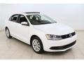 Candy White - Jetta SE Sedan Photo No. 1