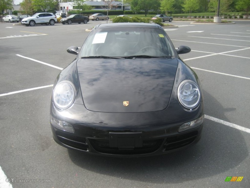 2008 911 Targa 4S - Black / Black photo #2