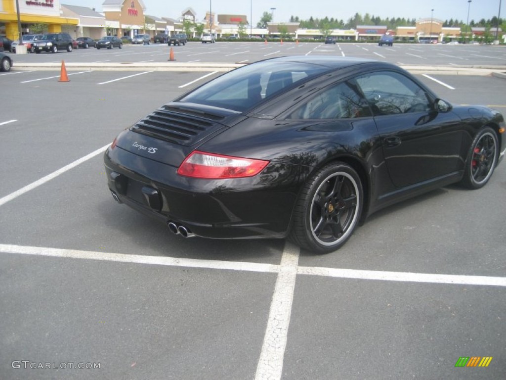 2008 911 Targa 4S - Black / Black photo #5